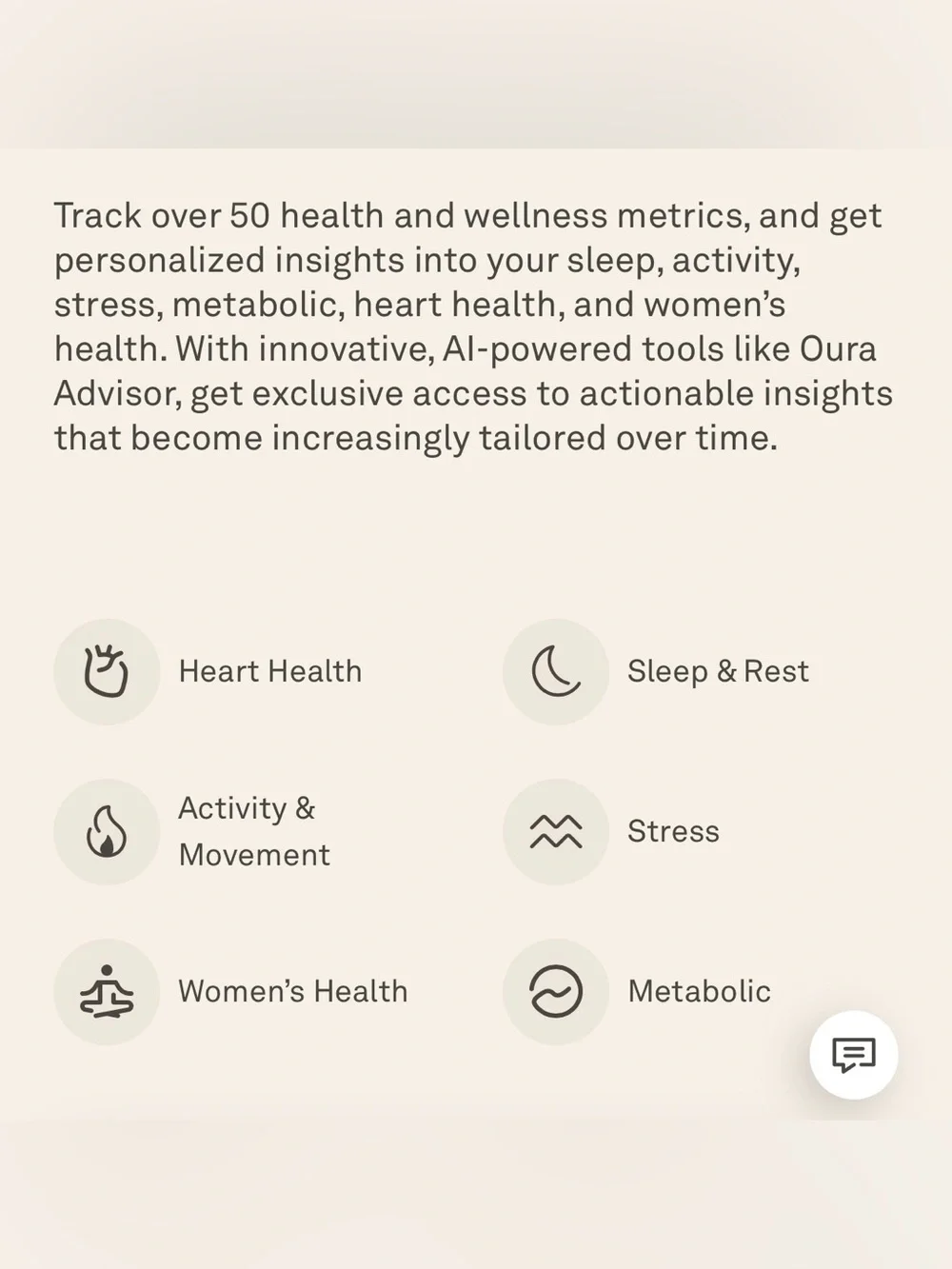 Oura Ring 4 Rose Gold Smart Ring